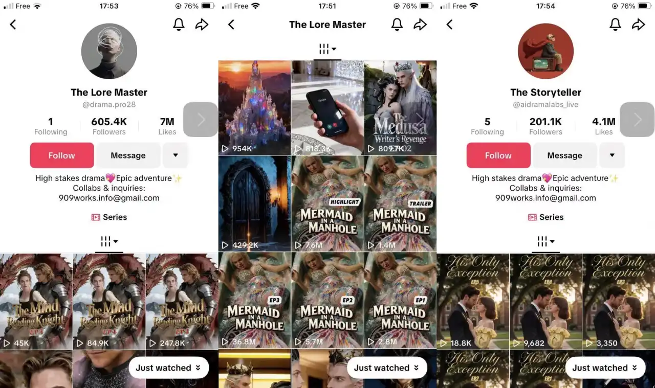 美区 AI 短剧吃播放分成：TikTok 发 AI 短剧，靠播放分成月赚 3 千到 2 万美刀
